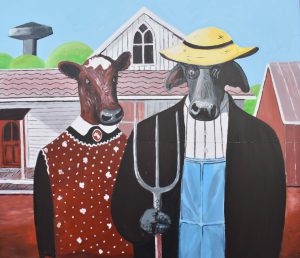 bulls american gothic